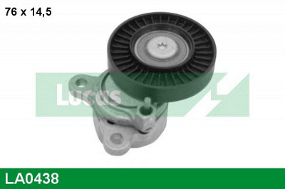 LUCAS ENGINE DRIVE la0438 -  Натяжной ролик, поликлиновой  ремень